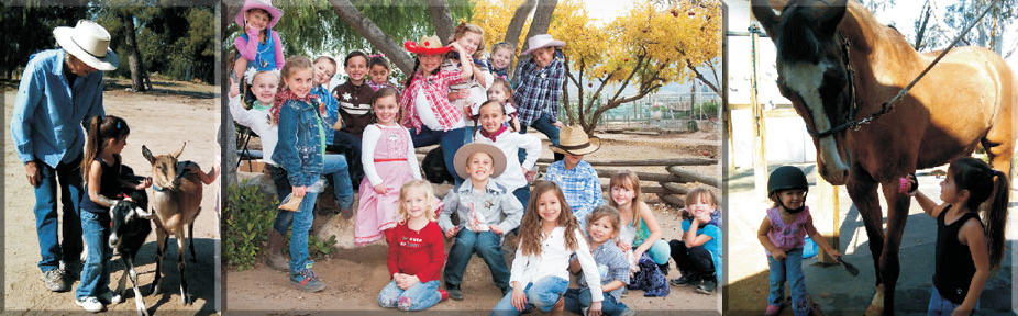 Horse riding camps at Green Acres in Temecula, CA